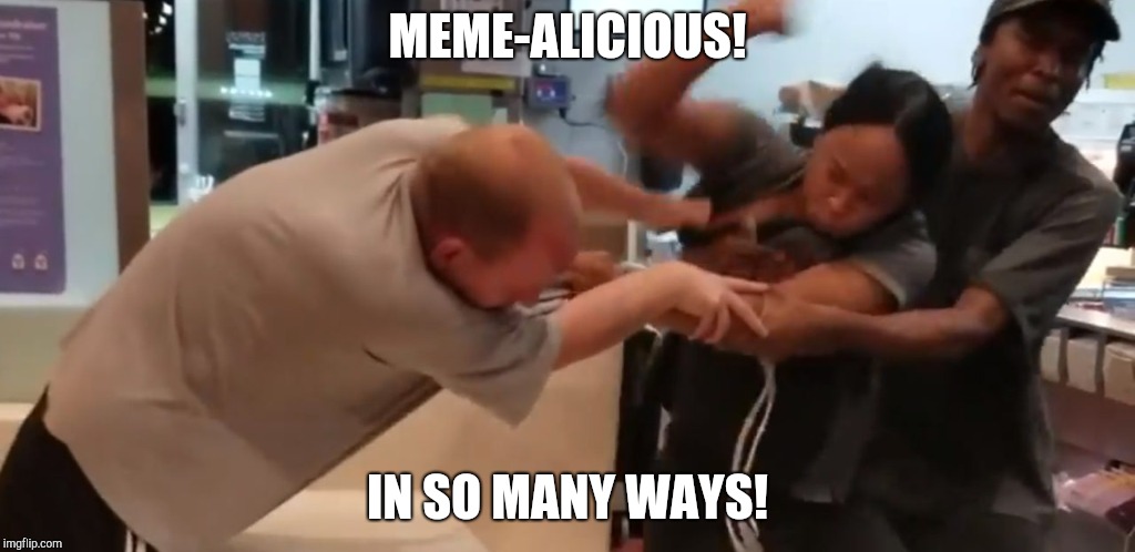 over a straw | MEME-ALICIOUS! IN SO MANY WAYS! | image tagged in over a straw | made w/ Imgflip meme maker