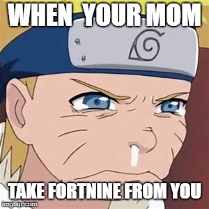 WHEN  YOUR MOM; TAKE FORTNINE FROM YOU | image tagged in memes | made w/ Imgflip meme maker