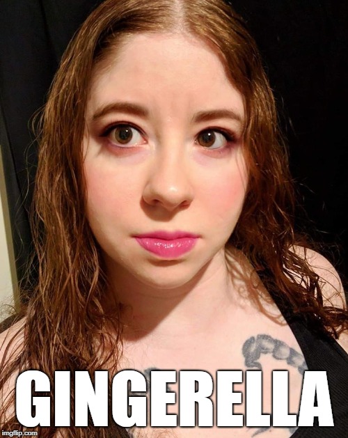 GINGERELLA | image tagged in gingerella | made w/ Imgflip meme maker