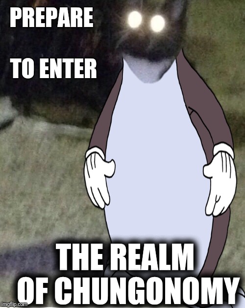Chungonomy | PREPARE TO ENTER THE REALM OF CHUNGONOMY | image tagged in big chungus | made w/ Imgflip meme maker