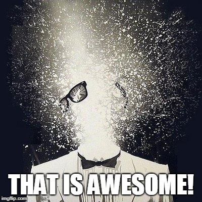 THAT IS AWESOME! | made w/ Imgflip meme maker