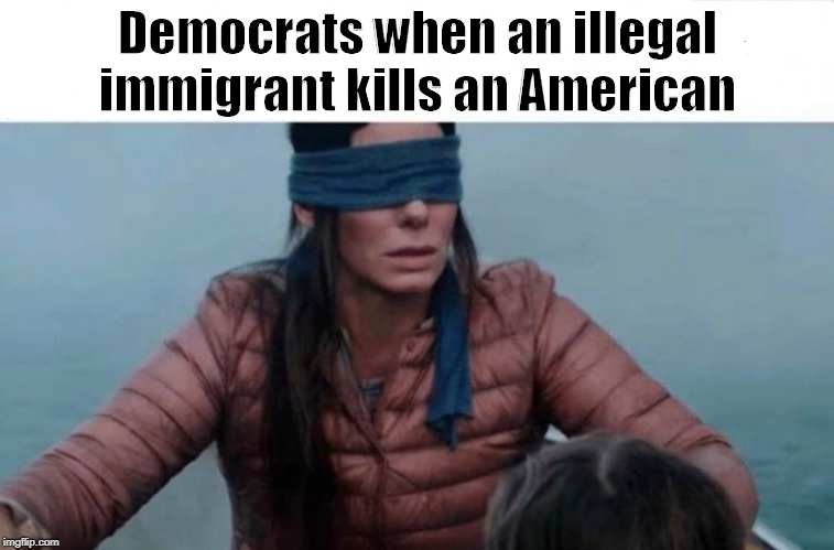 Build the Wall | Democrats when an illegal immigrant kills an American | image tagged in trump wall,democrats,illegal immigration,murder | made w/ Imgflip meme maker
