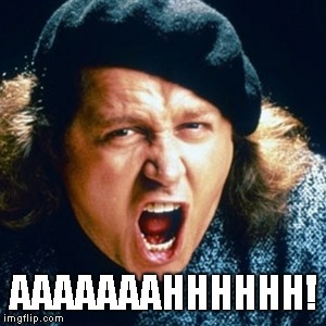 Sam kinison | AAAAAAAHHHHHH! | image tagged in sam kinison | made w/ Imgflip meme maker