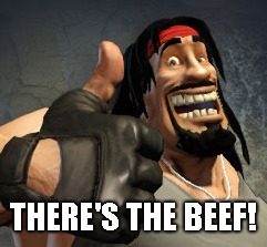 THERE'S THE BEEF! | made w/ Imgflip meme maker