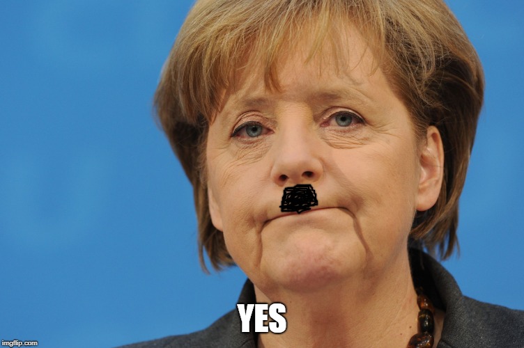 Angela Merkel Frown | YES | image tagged in angela merkel frown | made w/ Imgflip meme maker