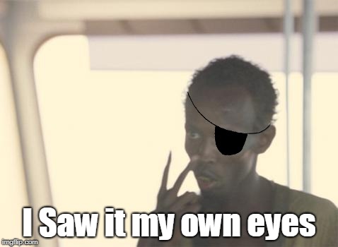 Eye witness  | I Saw it my own eyes | image tagged in funny | made w/ Imgflip meme maker