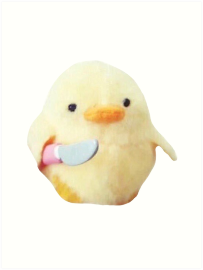 High Quality Duck Knife Blank Meme Template