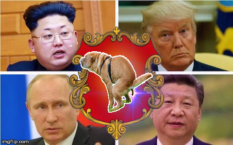 Richard Tater Society | . | image tagged in memes,funny,scumbag steve,donald trump,vladimir putin,kim jong un | made w/ Imgflip meme maker