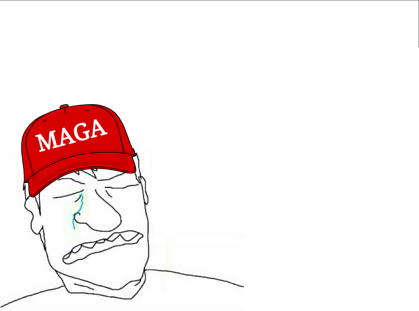 Trump supporter Blank Meme Template