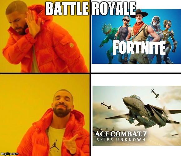 drake meme | BATTLE ROYALE | image tagged in drake meme | made w/ Imgflip meme maker