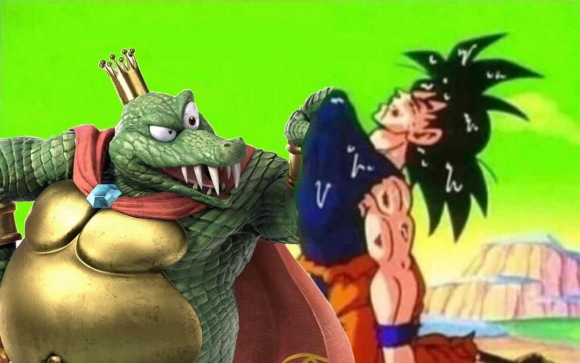 High Quality when you play king k rool Blank Meme Template