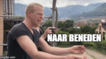 NAAR BENEDEN | image tagged in gifs | made w/ Imgflip video-to-gif maker