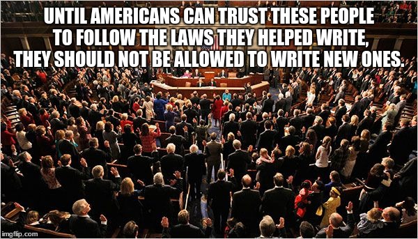 535 reasons to vote against incumbents.  | UNTIL AMERICANS CAN TRUST THESE PEOPLE TO FOLLOW THE LAWS THEY HELPED WRITE, THEY SHOULD NOT BE ALLOWED TO WRITE NEW ONES. | image tagged in congress,congress sucks,vote against incumbents | made w/ Imgflip meme maker