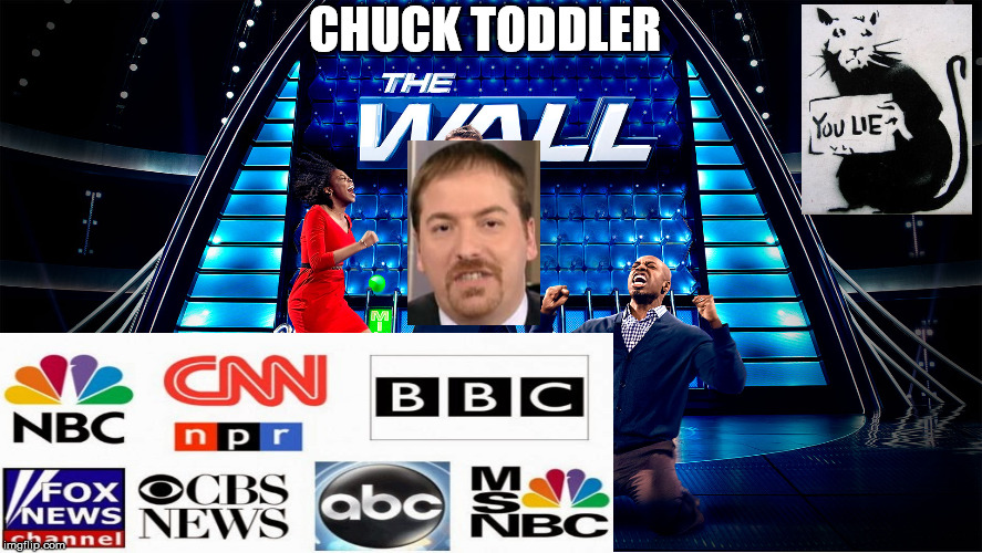 The Media Wall of Shame, starring, Chuck TODDLER | CHUCK TODDLER | image tagged in chuck toddler,media wall of shame | made w/ Imgflip meme maker