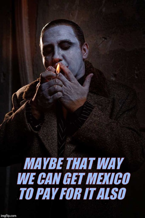 MAYBE THAT WAY WE CAN GET MEXICO TO PAY FOR IT ALSO | made w/ Imgflip meme maker