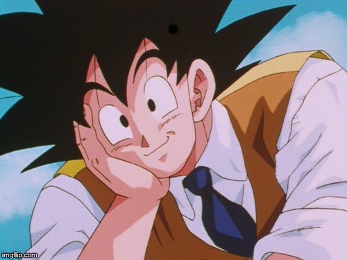 Condescending Goku Meme | . | image tagged in memes,condescending goku | made w/ Imgflip meme maker