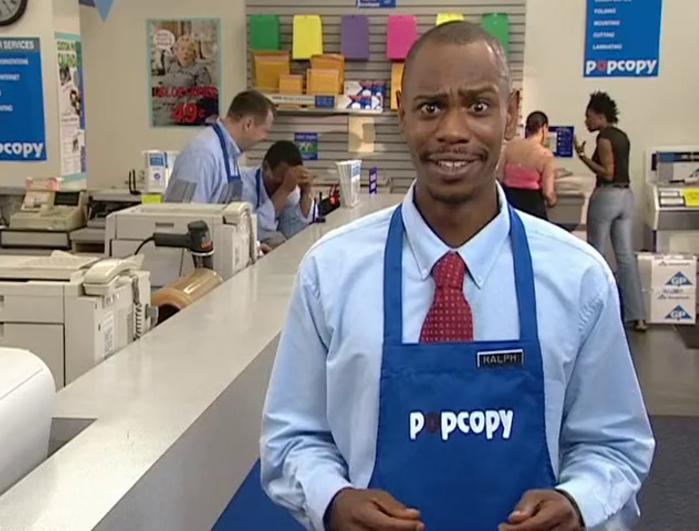High Quality Dave Chappele’s Show Popcopy Blank Meme Template