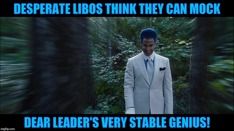DESPERATE LIBOS THINK THEY CAN MOCK DEAR LEADER'S VERY STABLE GENIUS! | made w/ Imgflip meme maker