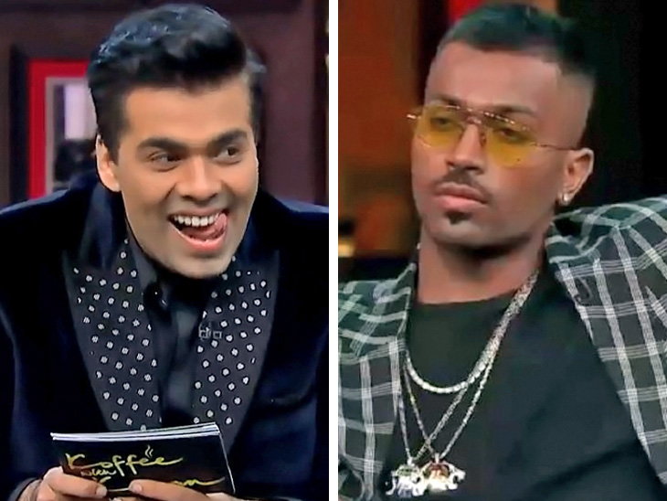 High Quality hardik and karan Blank Meme Template