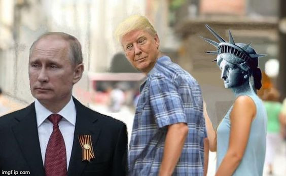 loyalties | image tagged in politics,donald trump,funny,trump,trump russia collusion | made w/ Imgflip meme maker