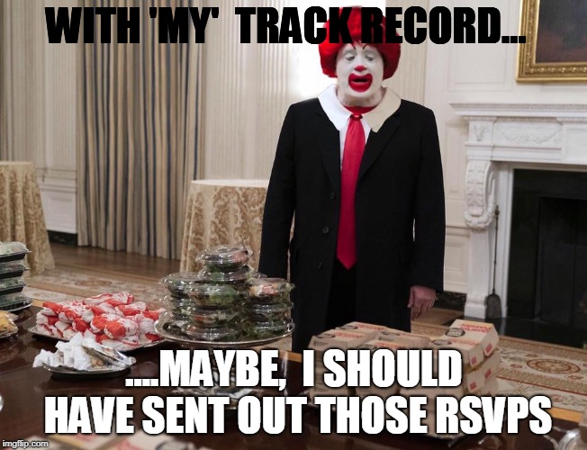 Before Guests Arrive | WITH 'MY'
 TRACK RECORD... ....MAYBE, 
I SHOULD HAVE SENT OUT THOSE RSVPS | image tagged in facebook | made w/ Imgflip meme maker