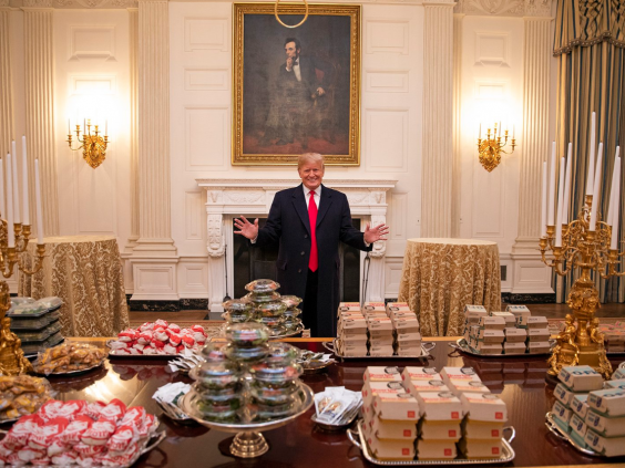 High Quality Make American Fast Food Great Again Blank Meme Template