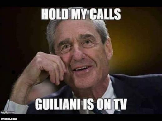 Not mine, but I wish it were. | . | image tagged in mueller,giuliani,trump | made w/ Imgflip meme maker