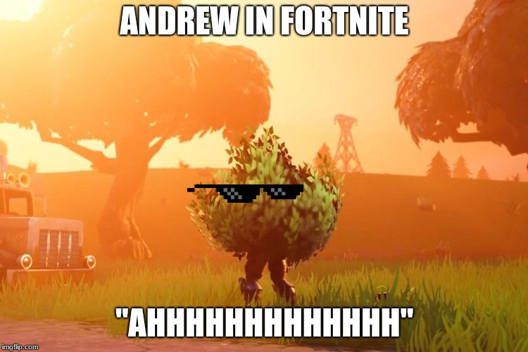 do not see me | ANDREW IN FORTNITE; "AHHHHHHHHHHHHH" | image tagged in do not see me | made w/ Imgflip meme maker