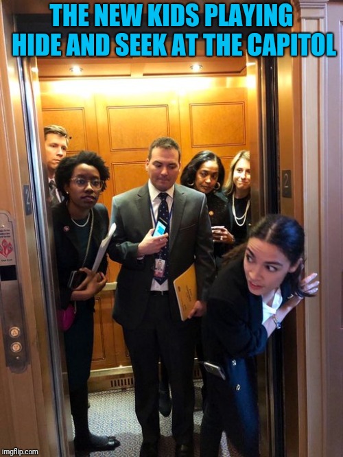 Grow up | THE NEW KIDS PLAYING HIDE AND SEEK AT THE CAPITOL | image tagged in occasional congress | made w/ Imgflip meme maker