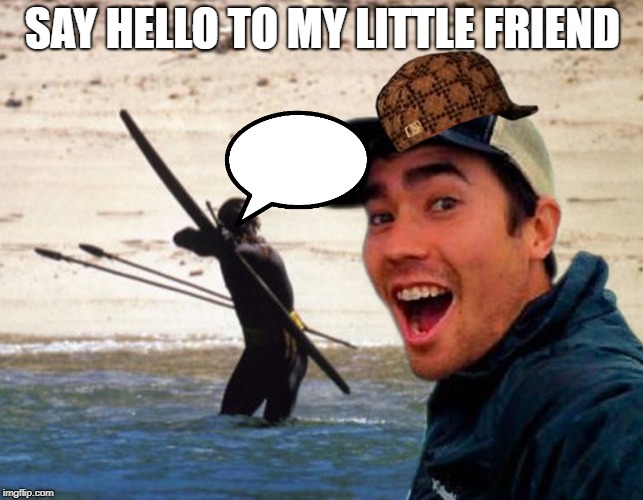 Scumbag Christian | SAY HELLO TO MY LITTLE FRIEND | image tagged in scumbag christian | made w/ Imgflip meme maker