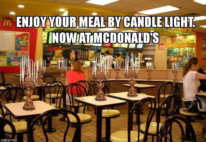 image tagged in mcdonalds,candles,white house,trump,clemson,fast food | made w/ Imgflip meme maker
