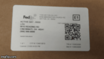 FedEx QR Code  | image tagged in gifs,qr code | made w/ Imgflip images-to-gif maker