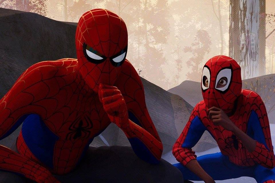 Peter Parker vs Miles Morales Blank Meme Template