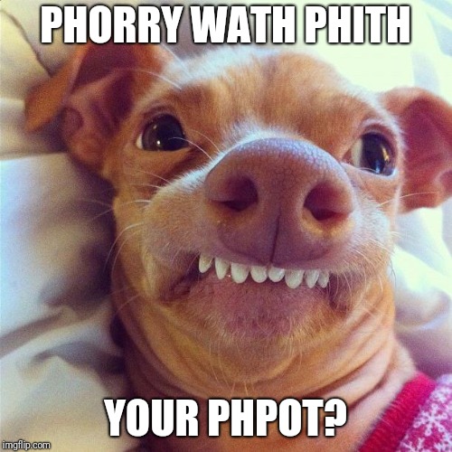 PHTEVEN | PHORRY WATH PHITH; YOUR PHPOT? | image tagged in phteven | made w/ Imgflip meme maker