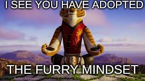 I SEE YOU HAVE ADOPTED THE FURRY MINDSET | made w/ Imgflip meme maker