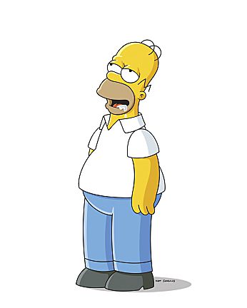 Homer Simpson Mmm… Blank Meme Template