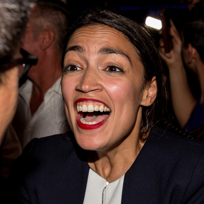 Ocasio Cortez Blank Meme Template