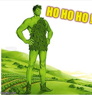Green Giant | HO HO HO ! | image tagged in green giant | made w/ Imgflip meme maker