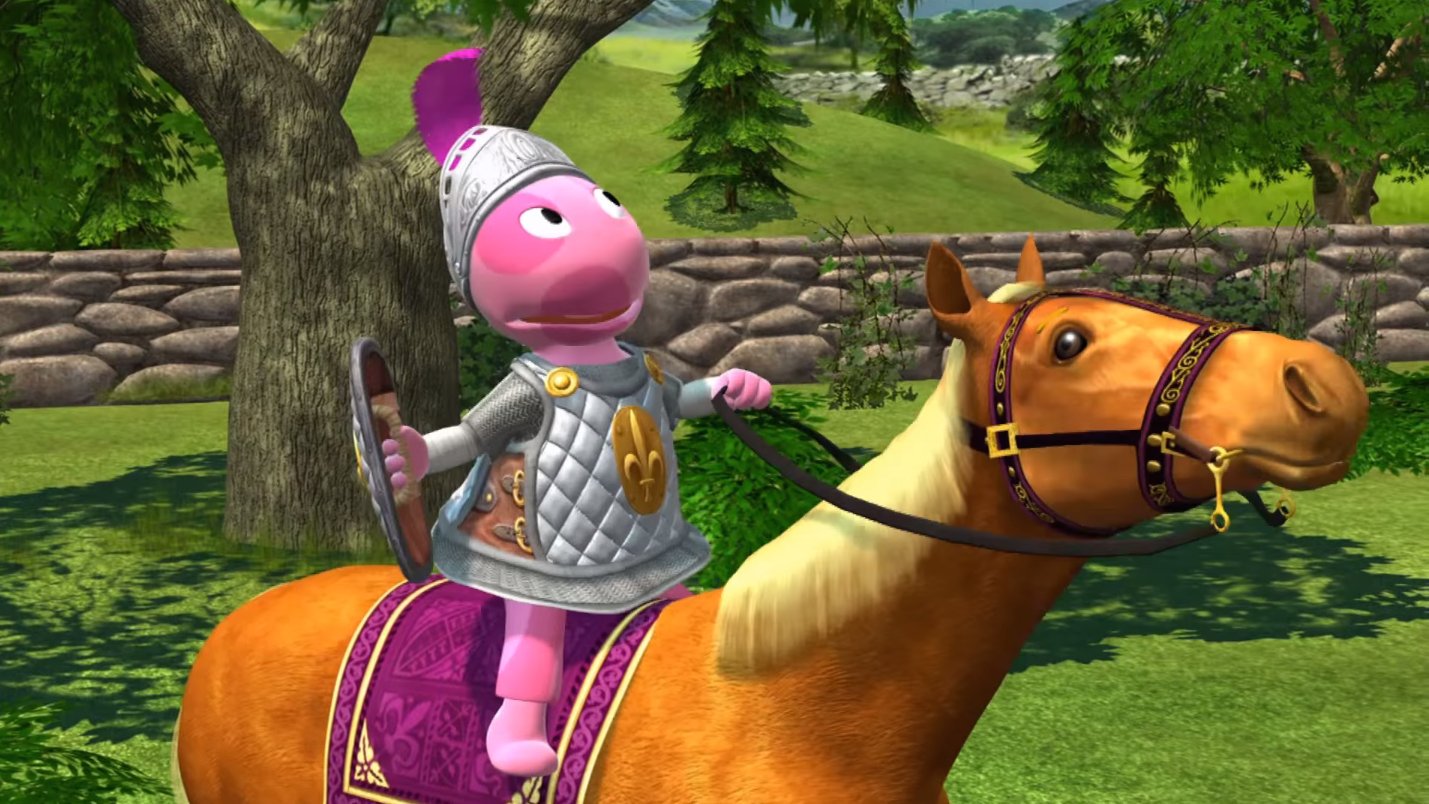 The backyardigans horse