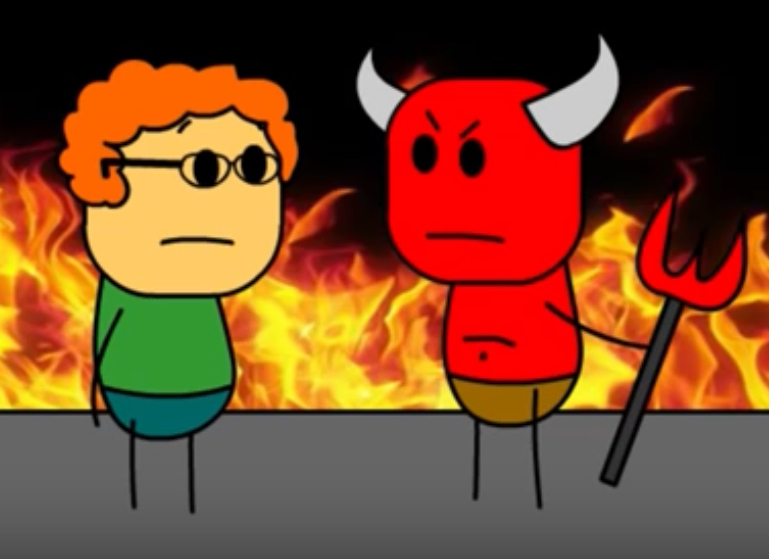 High Quality Welcome to Hell Blank Meme Template