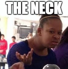 Duh | THE NECK | image tagged in duh | made w/ Imgflip meme maker