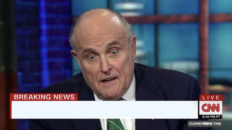 Rudy Giuliani Stare Blank Meme Template