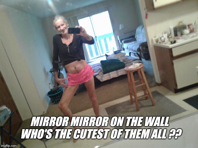 MIRROR MIRROR ON THE WALL WHO'S THE CUTEST OF THEM ALL ?? | image tagged in dollar general jeffrey | made w/ Imgflip meme maker