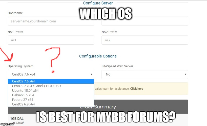 WHICH OS; IS BEST FOR MYBB FORUMS? | made w/ Imgflip meme maker