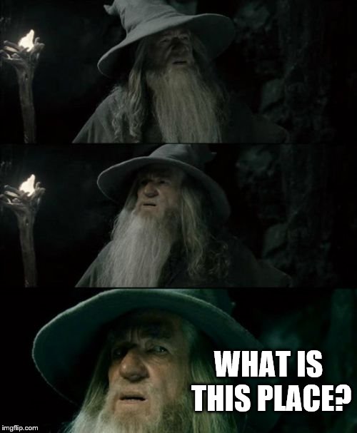 I leave for over four months and I don't recognize this site anymore. | WHAT IS THIS PLACE? | image tagged in memes,confused gandalf | made w/ Imgflip meme maker