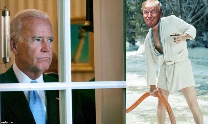 We All Have That One Cousin | image tagged in sad joe biden | made w/ Imgflip meme maker