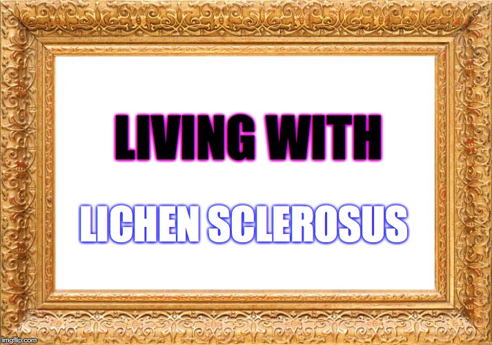 words lichen sclerosus in frame