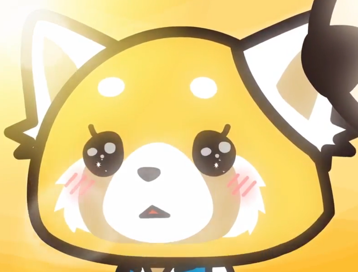 Standing up for Retsuko Blank Meme Template