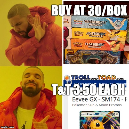 Drake Blank | BUY AT 30/BOX; T&T 3.50 EACH | image tagged in drake blank | made w/ Imgflip meme maker