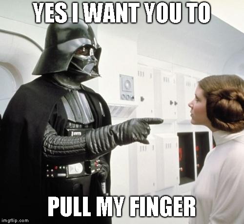 Pull My Finger | YES I WANT YOU TO PULL MY FINGER | image tagged in pull my finger | made w/ Imgflip meme maker